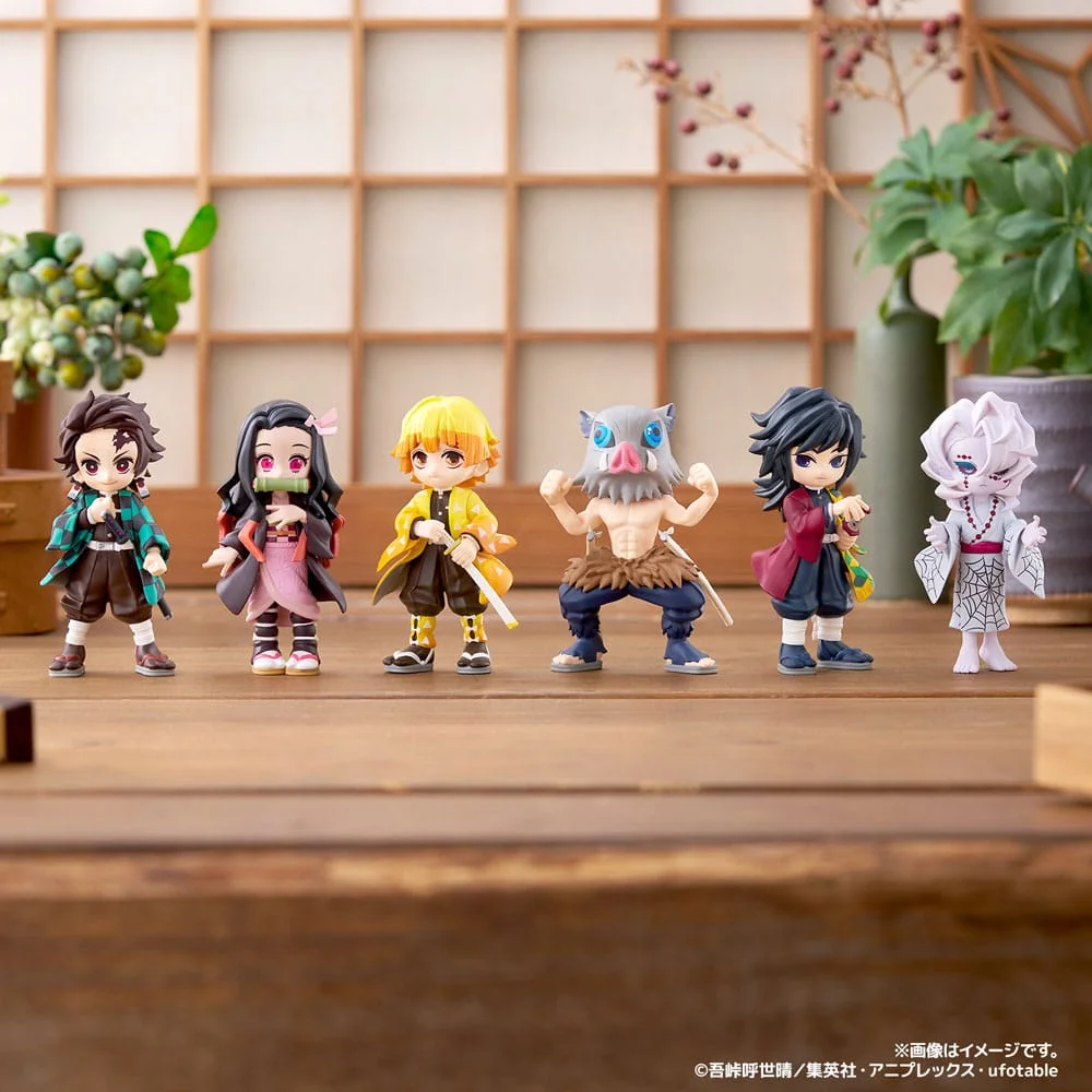 Demon Slayer: Kimetsu no Yaiba PalVerse PVC Figures 9 cm Vol. 1 Blind Box - 1 Unidade Aleatória